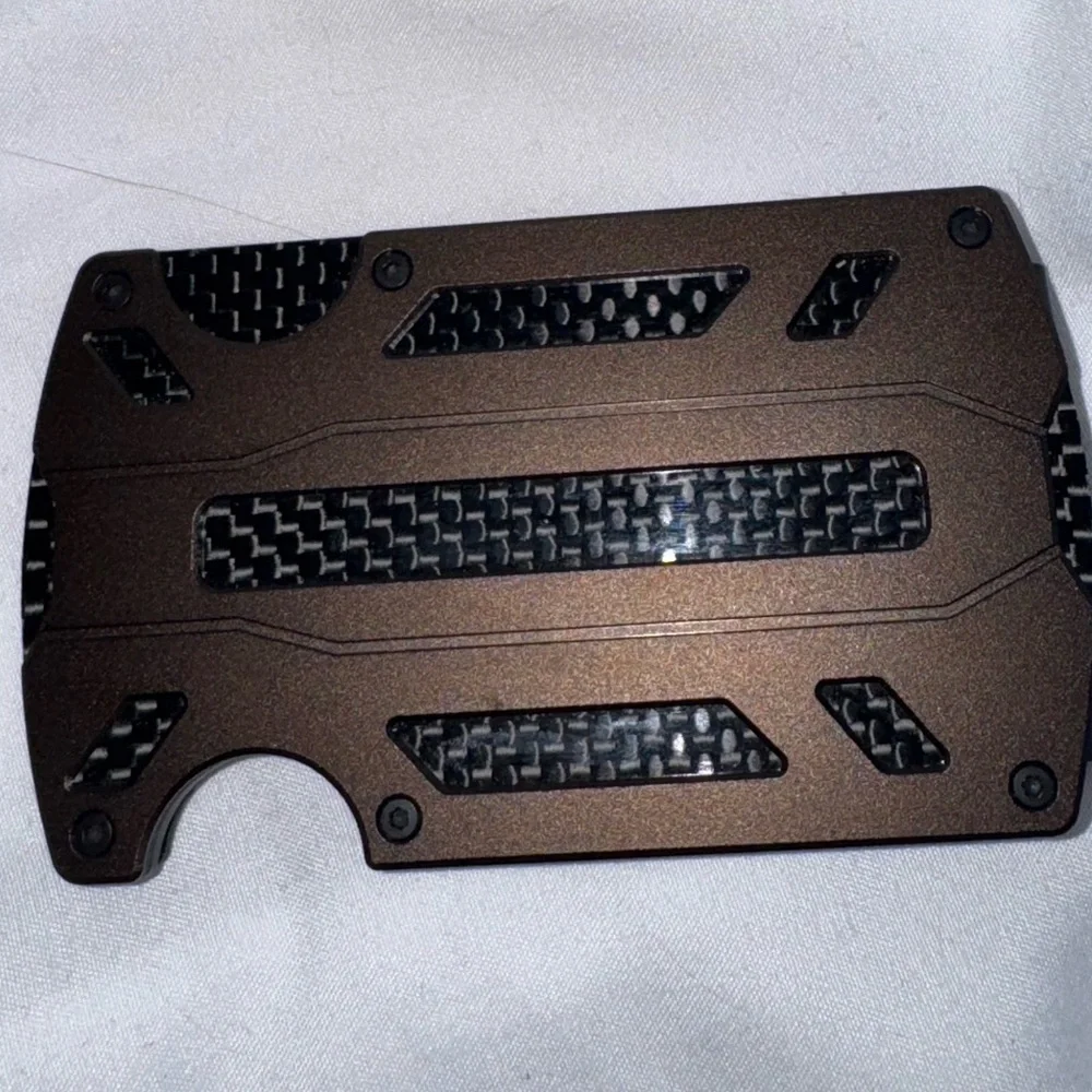 Men’s Metal Card Holder and Money Clip